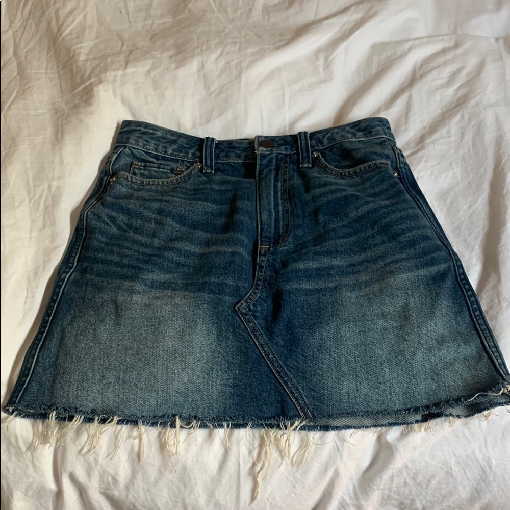 Abercrombie & Fitch Blue A-line Mini Skirt for Casual Wear